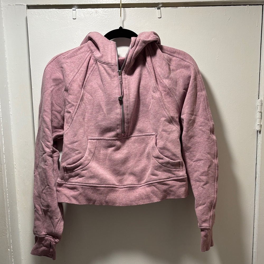 lululemon athletica Dusty Rose Half-Zip Hoodie